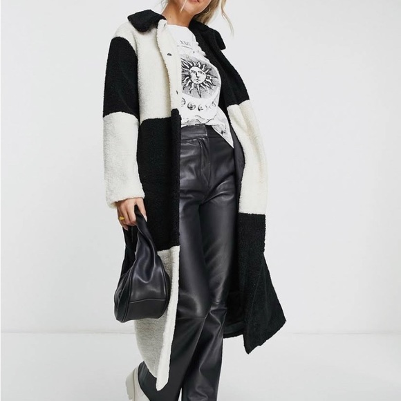 Color block coat - Picture 2 of 10